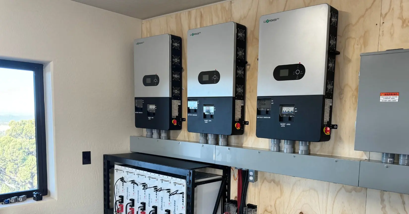 Real WMS solar install