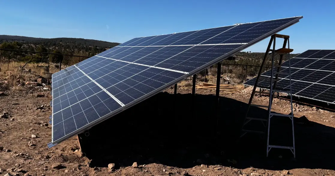 Real WMS solar install