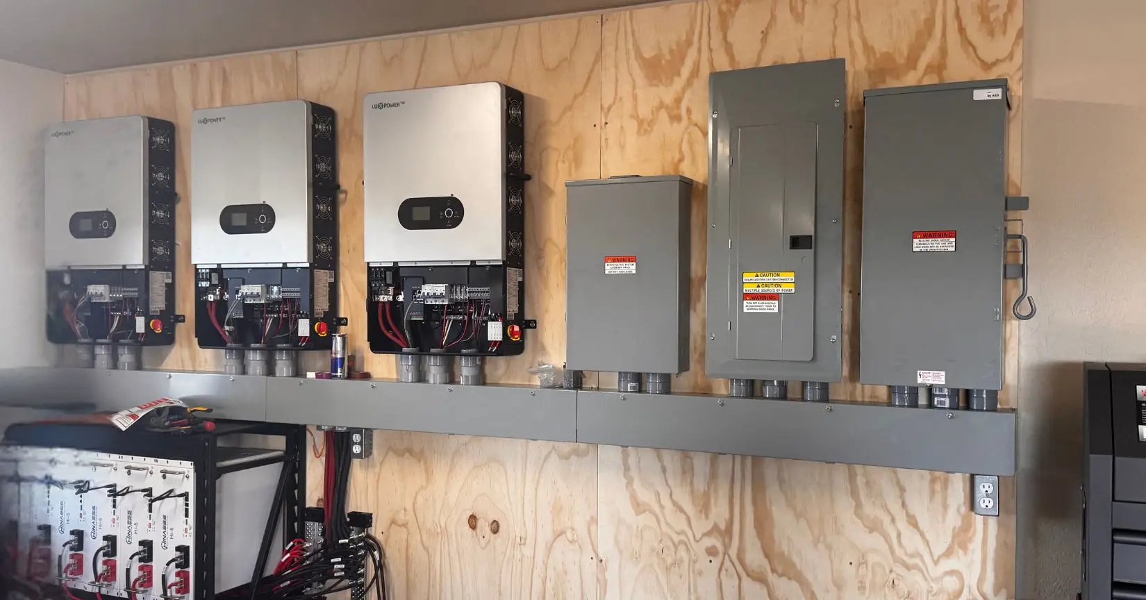 Real WMS solar install