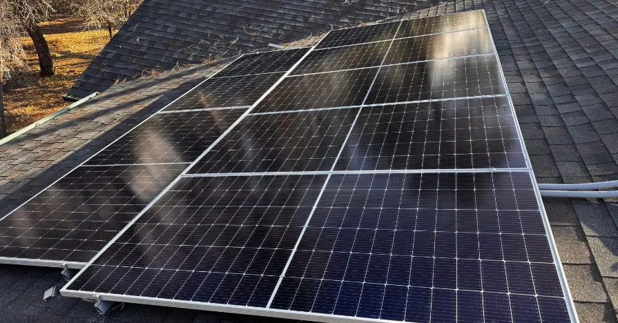 Real WMS solar install