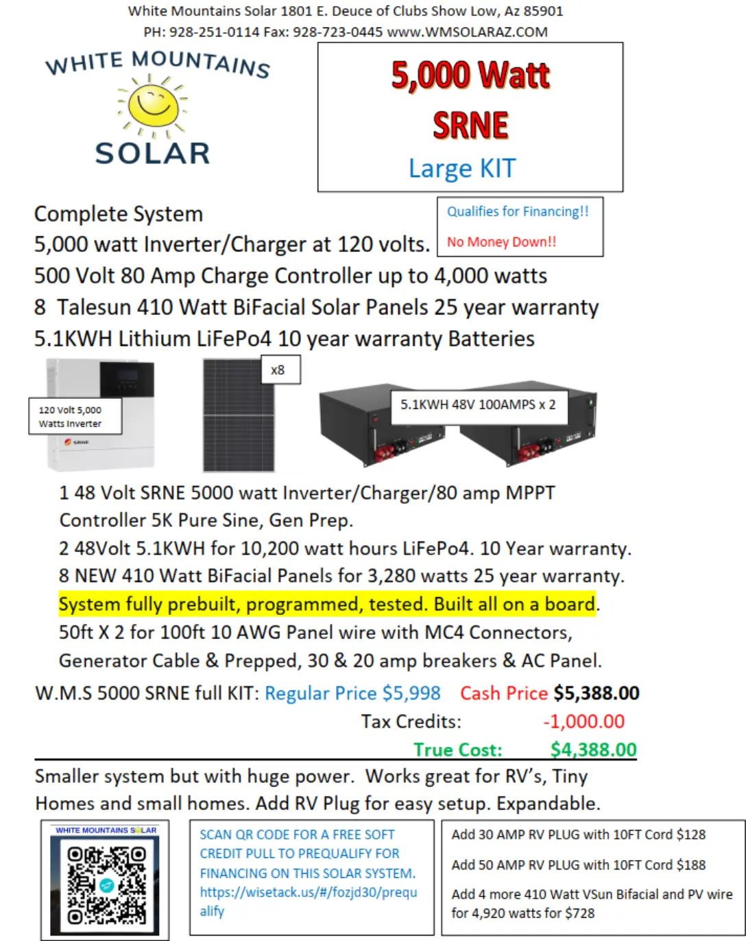 5kW SRNE Large